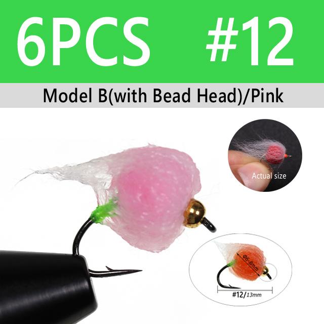 Синтетическое доильное яйцо, мягкая рыбья икра, мокрые мухи, форель, лосось, стальная голова, рыболовные яйца, приманка, оранжевый, розовый, белый