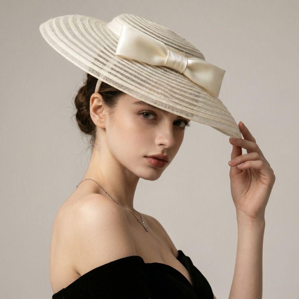French Vintage Fascinator Hat Exquisite Mesh Pillbox Hat Retro 1920s Hair Accessories Dance Show