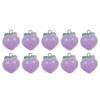 10pcs DIY Peach Flat Resin Charms Pendant 3D Fruit Pendants  Jewelry Making Accessories