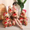 Capybara Toy Plush Holiday Cheer Cartoon Lion Christmas Fortune Wealth Festive