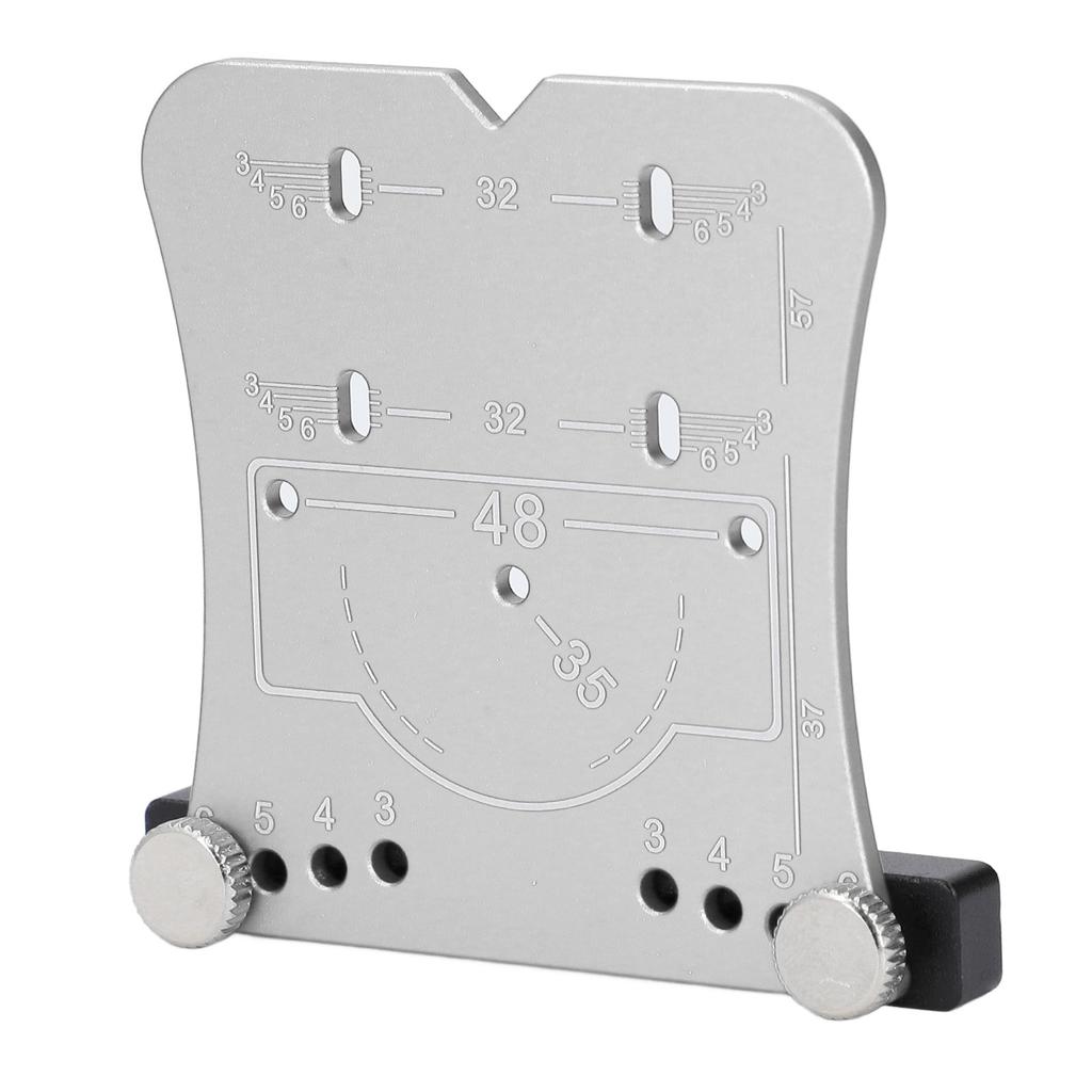 35mm Hinge Hole Opener Aluminum Alloy Quick Positioning Hinge Drilling   Locator and Drill Bit Set