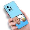 Cute BuBu DuDu Black Silicone Phone Case For Xiaomi POCO X3 X4 NFC F3 F4 GT F5 M3 M4 M6 X5 X6 Pro 5G C55 C65 M5