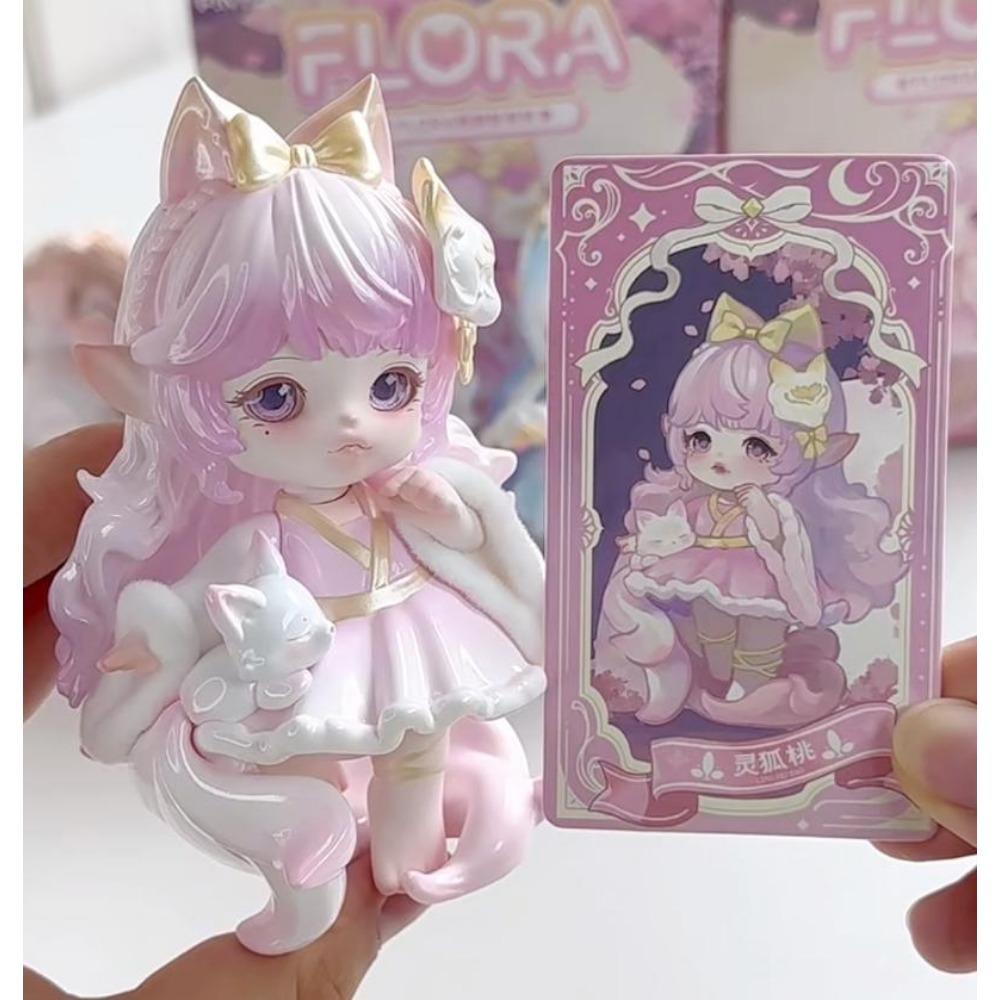 В наличии Flora Путешествие на Запад Мечта Blind Box Оригинальные Модные Милые Куклы Фигурки Настольные Украшения Подарки Для Девочек