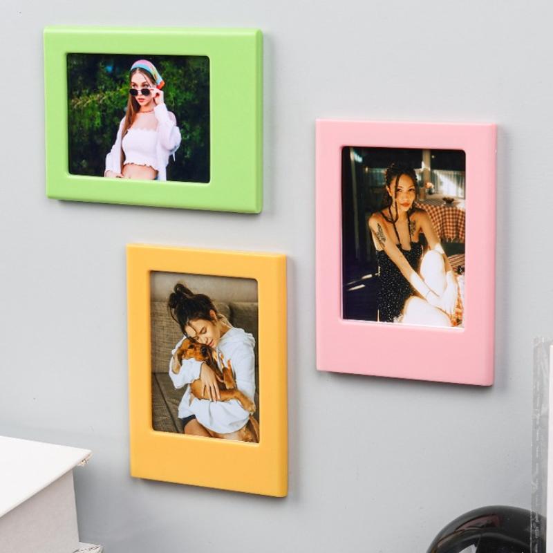 Магнитная фоторамка в стиле фото Polaroid, магниты на холодильник, офисные кухонные украшения для пары, украшения для спальни
