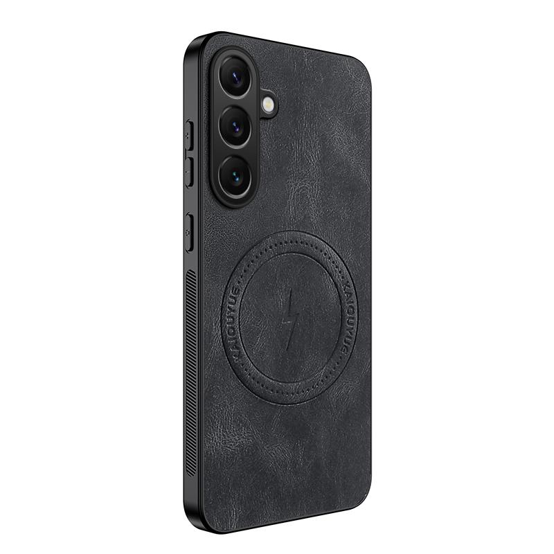 For Samsung A16 Luxury Matte Soft Leather Phone Case For Samsung Galaxy A16 Bumper Protection Shockproof Magnetic Cover A16 Case