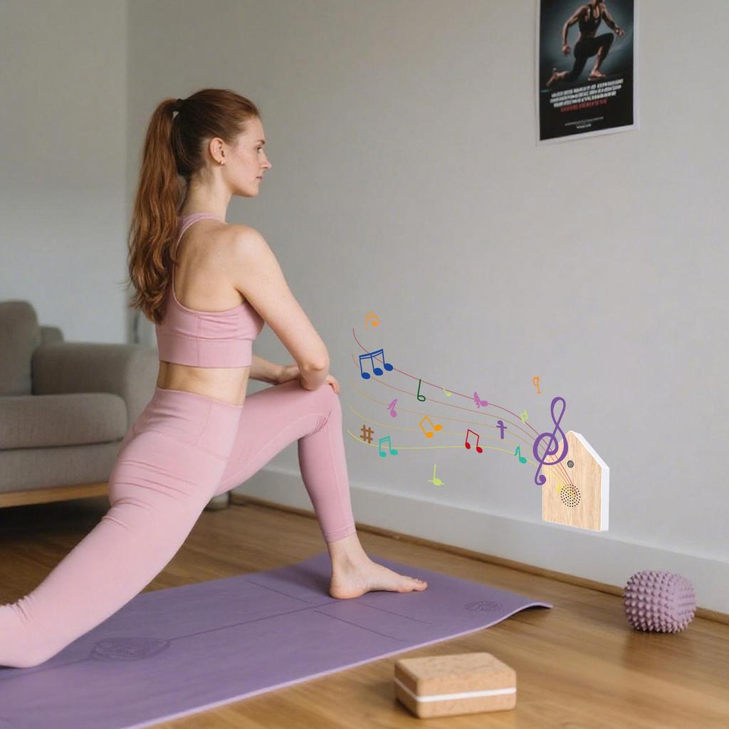 Nature Voice Maker Bird Sounds Device Bird Sound Box Motion-Activated Mini Singing Bird Box Bedroom Motion Sensor for Sleep Aid