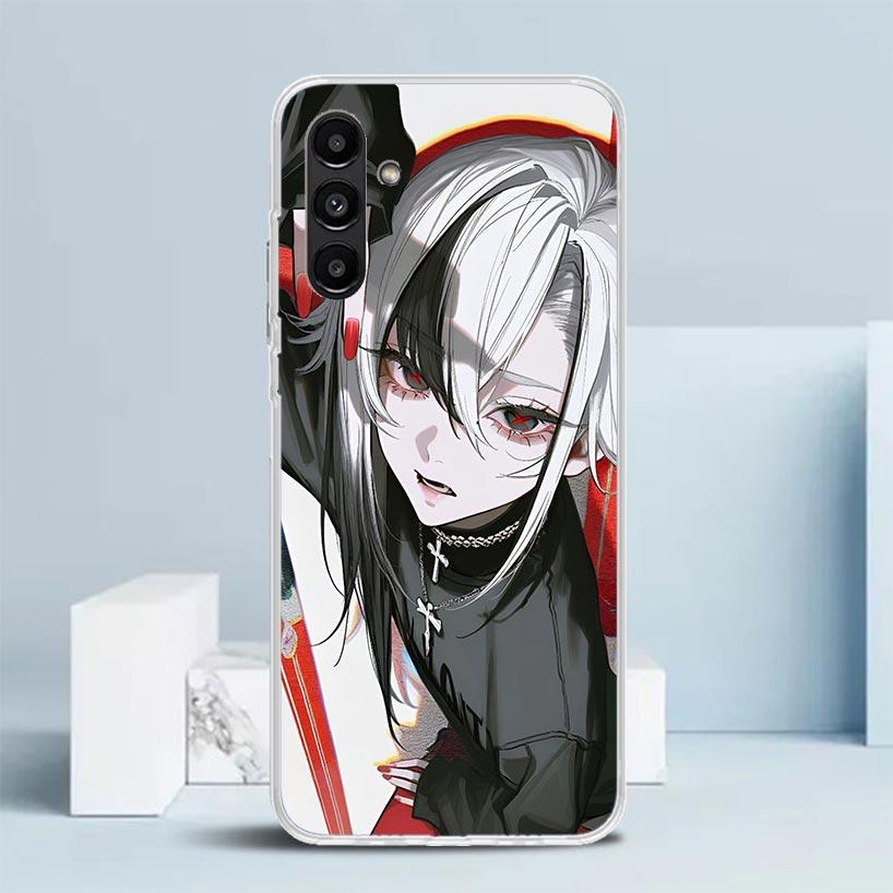 Арлекино Genshin Impact Чехол для Samsung Galaxy A17 A37 A57 A16 A26 A36 A56 A15 A14 A55 Чехол для телефона A13 A53 A25 A35 A24 A34 A2