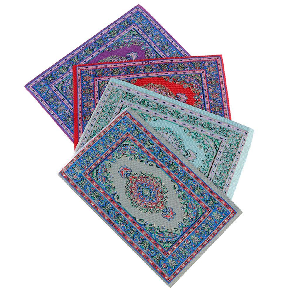 Турецкий стиль игрушечная мебель кукольный домик ковер миниатюрный тканый коврик глаза персии кукольные аксессуары