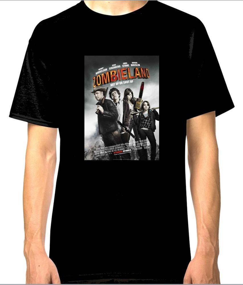 034;Zombieland034; T-shirt *100% cotton* High Quality* Horror Unisex T-Shirt