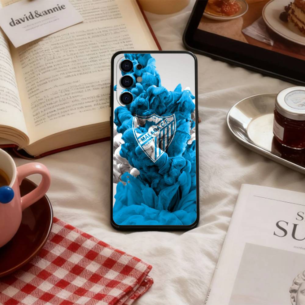 Cool M-Malaga C-CF Phone Case For Samsung S 25,24,23,22,30,21,10,9,Ultra,Plus,Lite,FE,4,5 G Soft Black Case