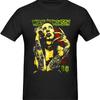 Marilyn Music Manson Shirt Men's Personalised Graphic Short Sleeve Tshirt Fashion Breathable Cotton Top Tees Black