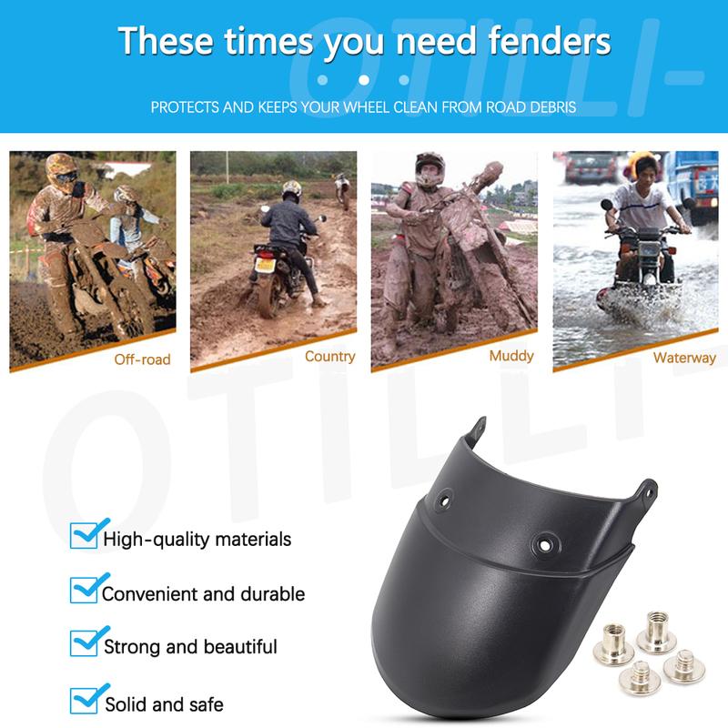 New Motorcycle Accessories Fender For Trophy 1215 & SE Front Rear Mudguard Fender Extender Extension Kit 1215SE