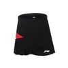 Юбка для бадминтона Li Ning Brand Printed Breathable Quick-Dry Competition Three Quarter, повседневная, женские юбки, черная ASKR196-3