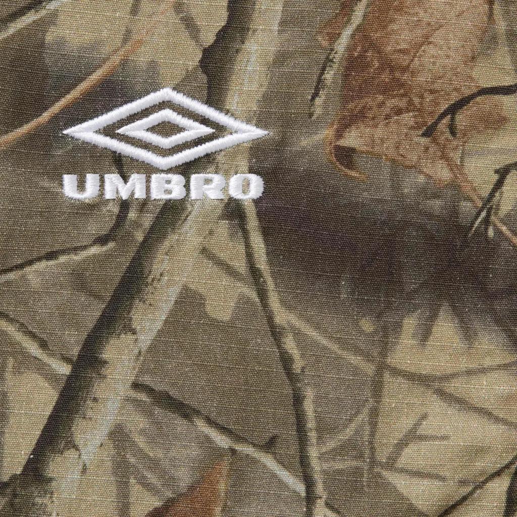 Supreme Спортивная куртка Umbro из хлопкового рипстопа (26СС) Камуфляж Realtree Hardwoods