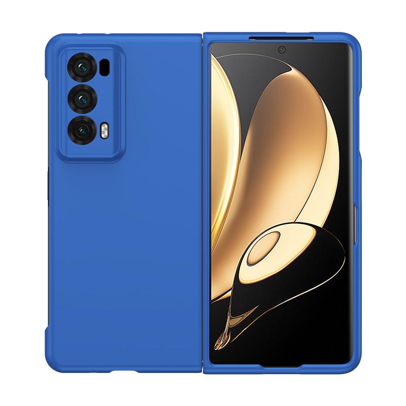 PC Hard Shell Phone Case For Honor Magic V2 Solid Color Protective Cover