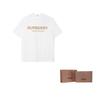 Burberry T-Shirts Men's White Crew Neck Moderate 81042341
