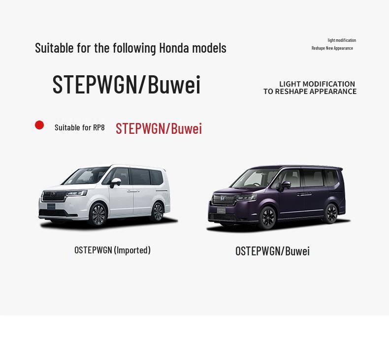 Накладки на зеркала заднего вида из углеродного волокна для Honda STEPWGN RP8 - Защита от царапин