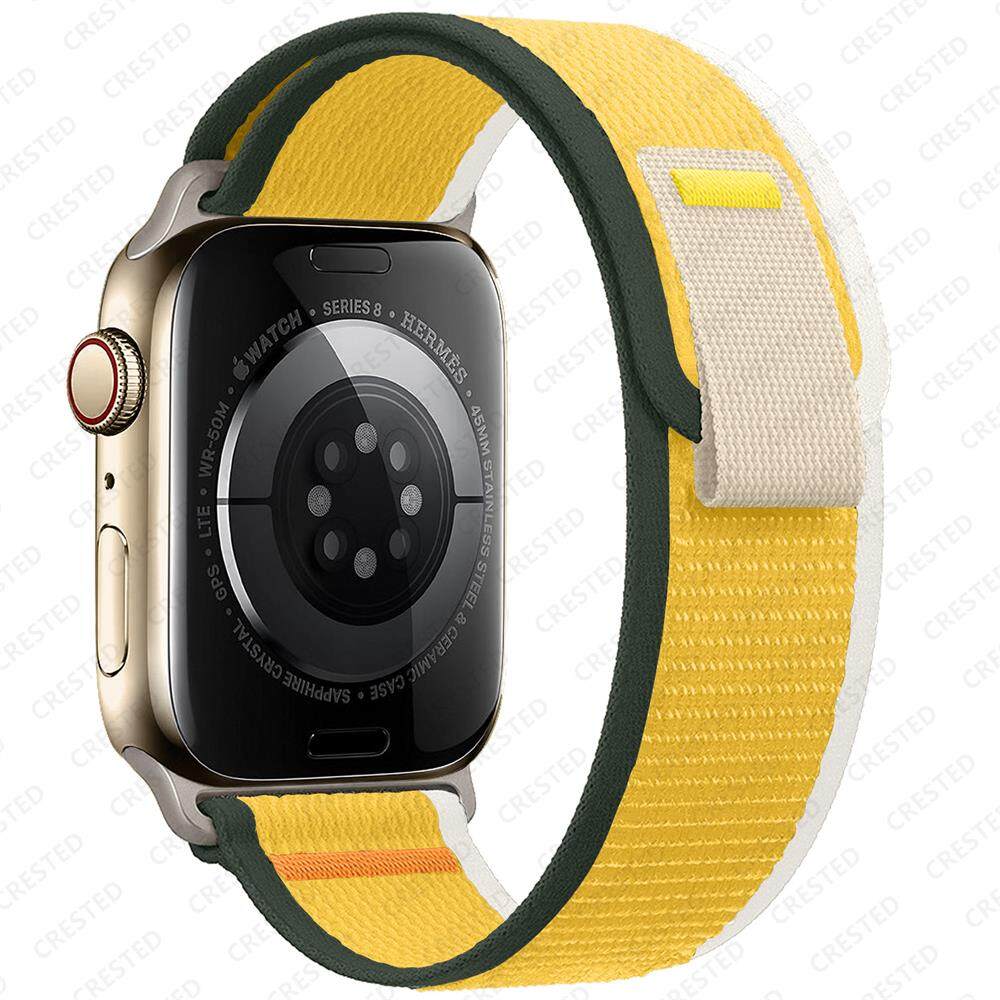 Ремешок Trail Loop для Apple Watch Ultra 2/Ultra 49 мм 45 мм 41 мм 44 мм 40 мм 42 мм 38 мм Нейлоновый ремешок iWatch для Apple Watch Series 9 8 7 6 SE 5 4 3 2 1