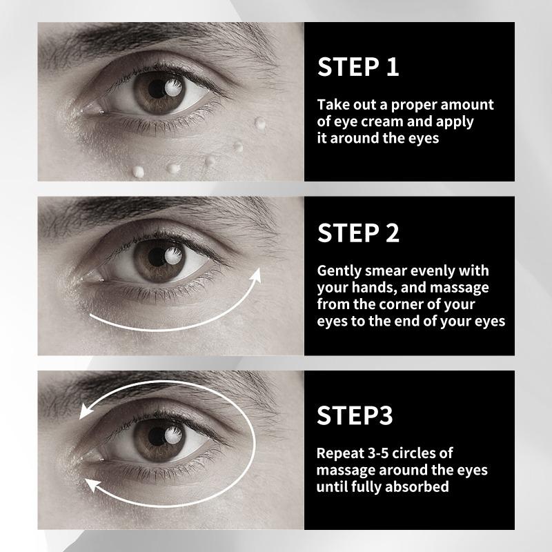Мужской крем для глаз, чтобы осветлить мешки под глазами, черные круги, морщинки в уголках глаз, подтянуть кожу, увлажнить и увлажнить крем для глаз