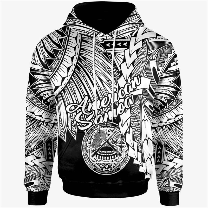American Samoa Custom Personalised Graphic Hoodie Polynesian Over Hoodie Flag New In Hoodies & Sweatshirts Hoodies For Men