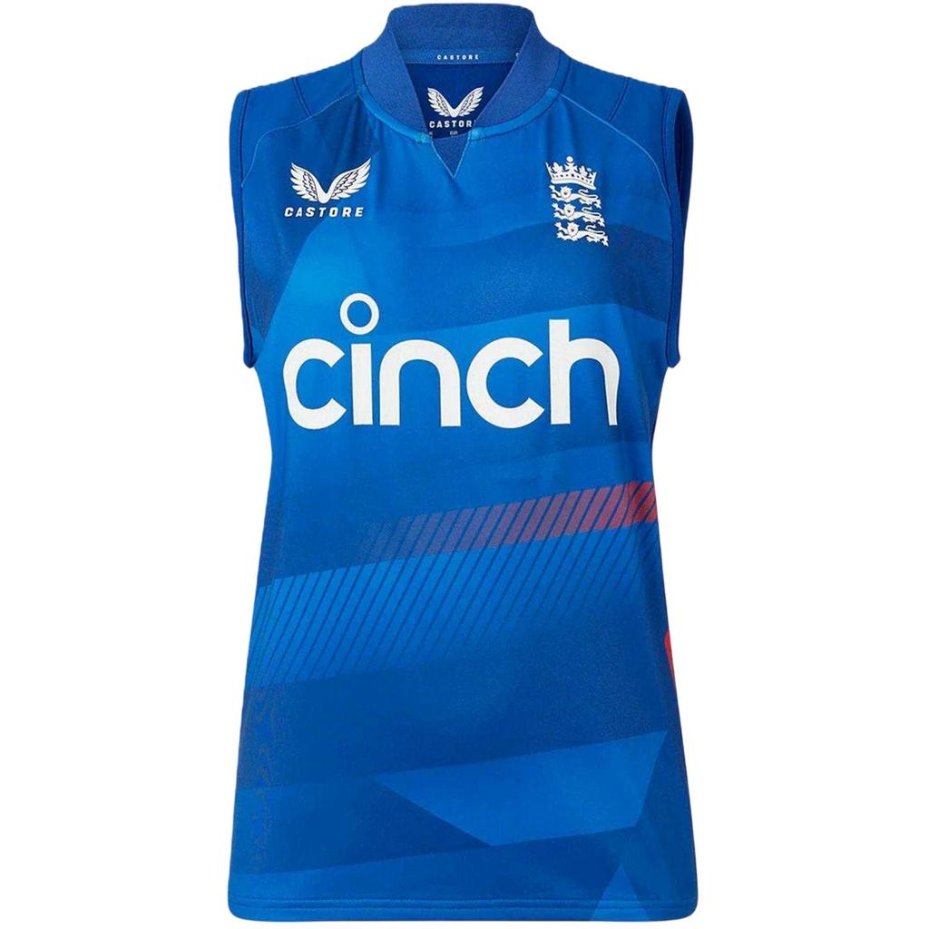Castore Womens/Ladies England Cricket Sleeveless T-Shirt