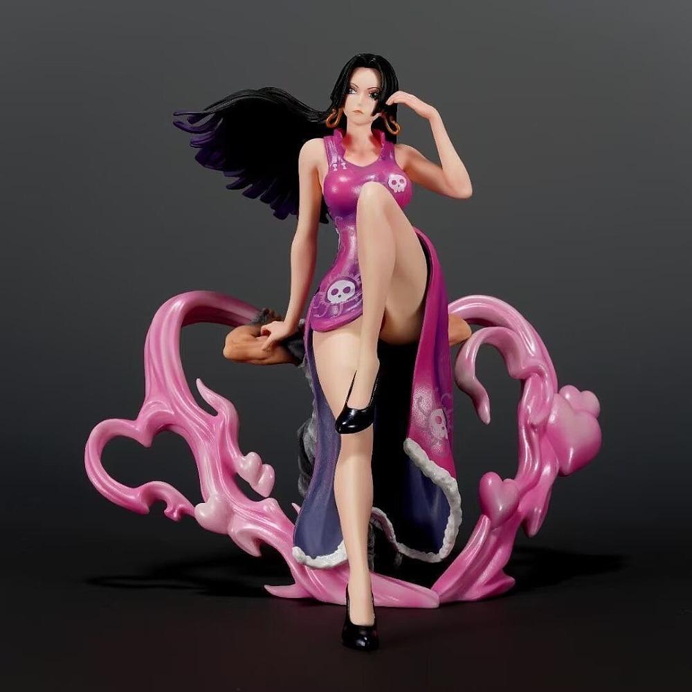 20 см/7,87 дюйма Анимация ФИГУРКА ONE PIECE Боа Хэнкок Фигурки Действия статуэтка из поливинилхлорида Настольное украшение Коллекционная миниатюра Игрушки Подарки
