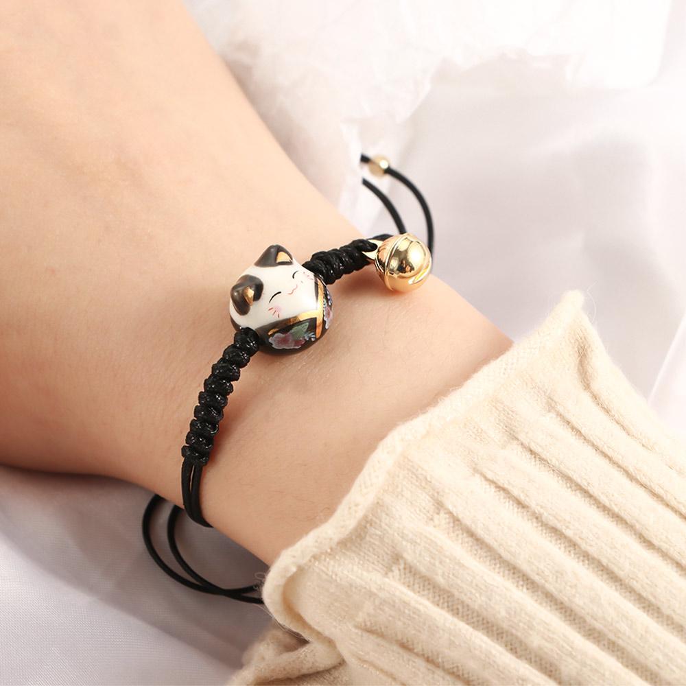 Lucky Bell Braided Rope Temperament Red Rope Bracelet Zodiac Hand Rope Fashion Jewelry Women Gifts