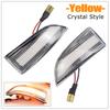 Для Renault Megane MK3 Laguna III Stage Grand Scenic III Fluence Latitude Lagoon динамический указатель поворота светодиодный светильник для бокового зеркала