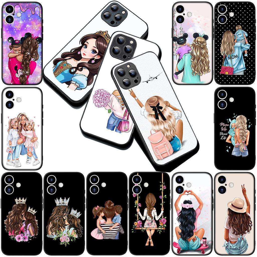 Casing Phone Cover for Xiaomi Redmi Note 14 13 Pro Plus ProPlus 14C 13c Pro+ 5G Case Woman Baby Girl Mom Family Boy