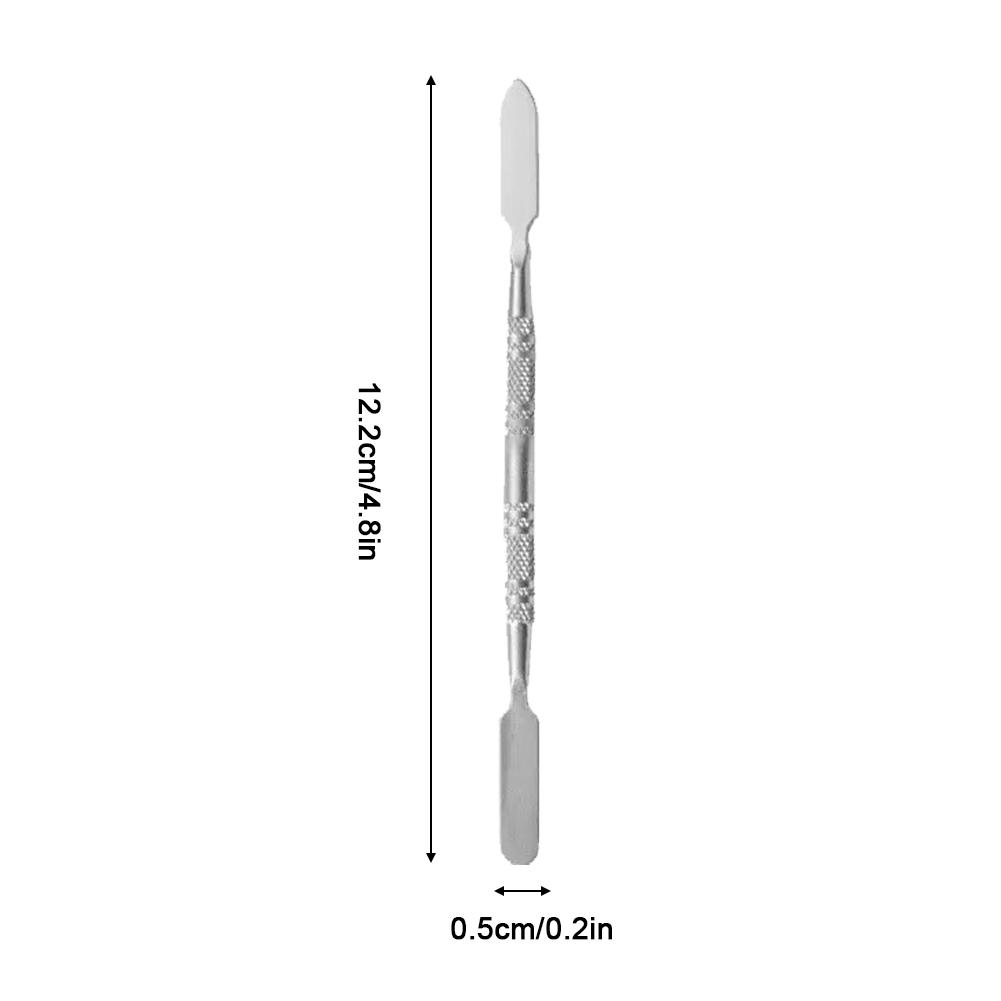 Палитра для смешивания макияжа из нержавеющей стали, шпатель для тональной основы, поднос для смешивания макияжа, палитра для нейл-арта, инструменты для красоты