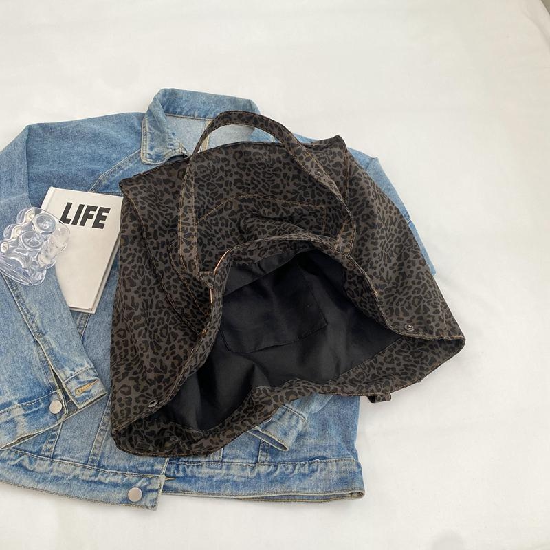 Холщовая сумка большой емкости на плечо, женская портативная сумка для покупок, большая сумка