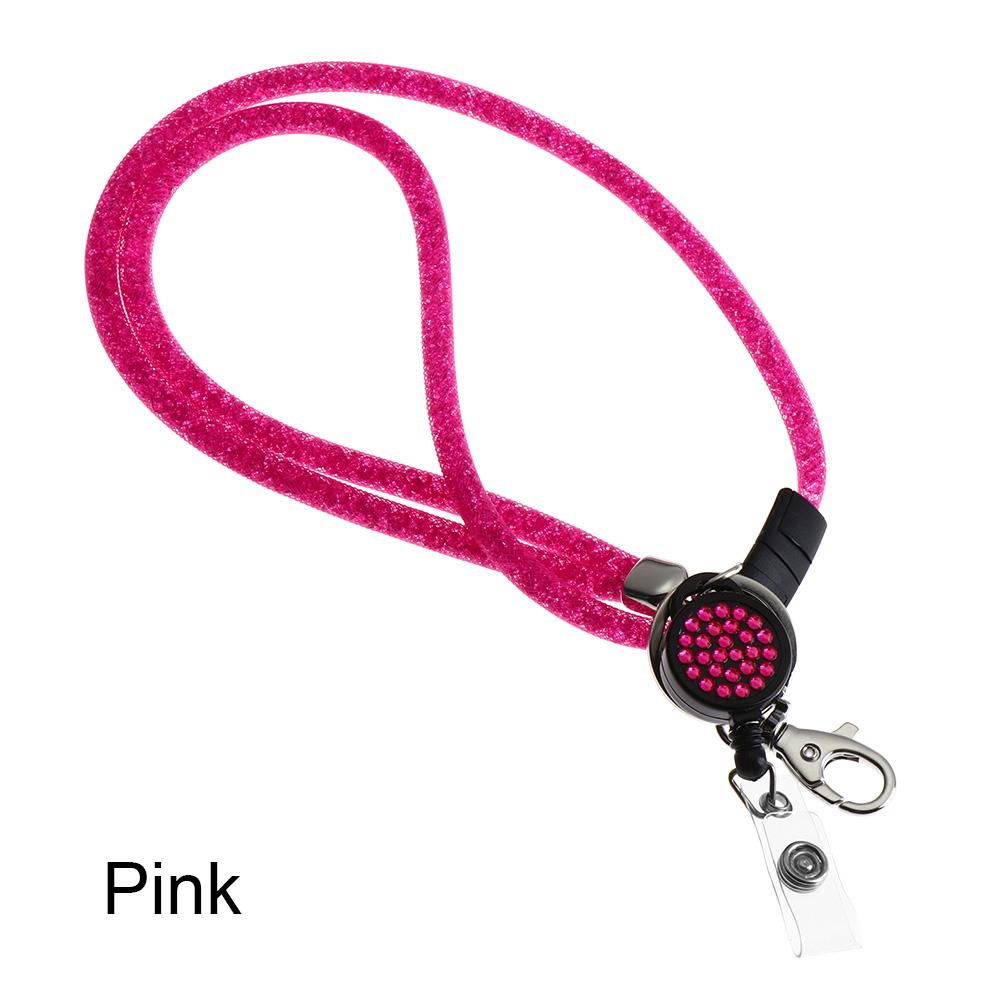 Качественный горный хрусталь для мобильного телефона, блестящий кристалл, шнурок, держатель для удостоверения личности, шейный ремешок, зажим, подвесная веревка