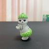 Creative Car Dashboard Ornament Fruit Dance Cat Car Temporary Stop Sign  Moving License Plate