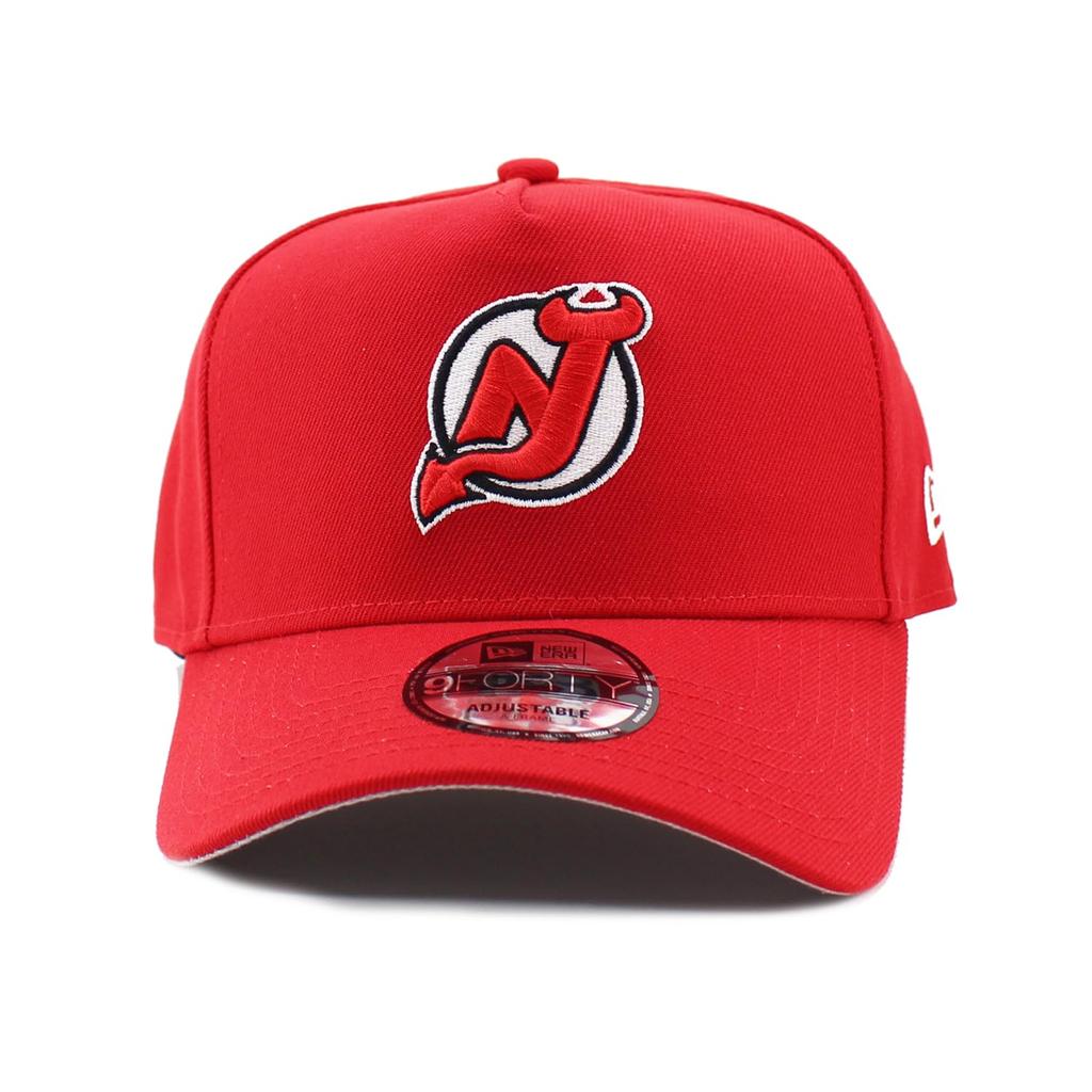 New Era Cap 9FORTY Snapback New Jersey Devils NHL A-FRAME SNAPBACK CAP RED NEW ERA NEW JERSEY DEVILS 940 Hat AF A-Frame [Used]