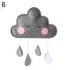Cloud Raindrop Hanging Ornament Baby Bed Tent Pendant Kids Room Decor AVE