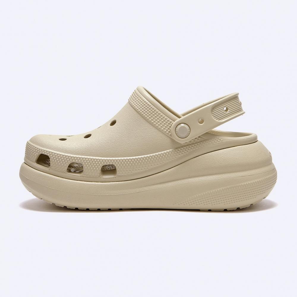Crocs Classic Crush Clogs Bone Beige 207521 2y2