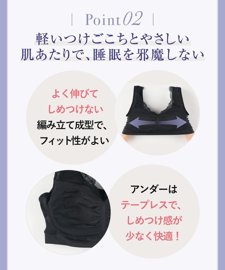 Беспроводной Предотвращает провисание груди при Идеально для сна и отдыха во время Поддерживающий бюстгальтер KB3511 PU Среднее крыло/Стороны бюстгальтера Wacoal. день. [Ночная комната]