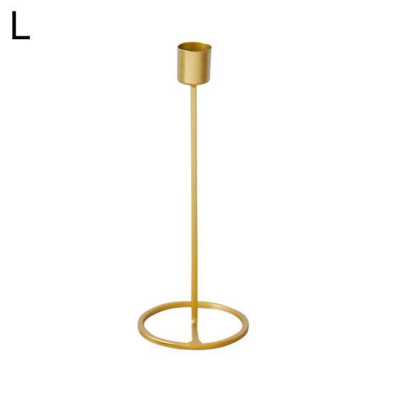 Железные ремесла подсвечник с одной головкой, подсвечник, декор свадебного обеденного стола