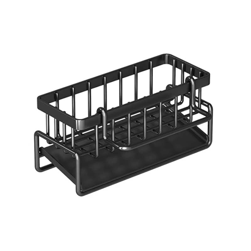 Органайзер для слива кухонной раковины из АБС-пластика, самоосушающаяся полка для раковины, держатель для мыла, губки, полотенцесушитель, фильтр-корзина