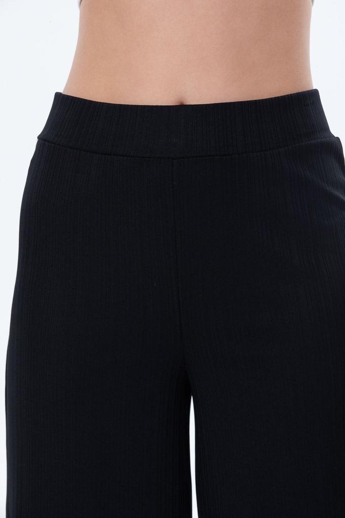 Women's Style Plus Size Pants High Waist Big Size Wide Leg Trousers G078-1