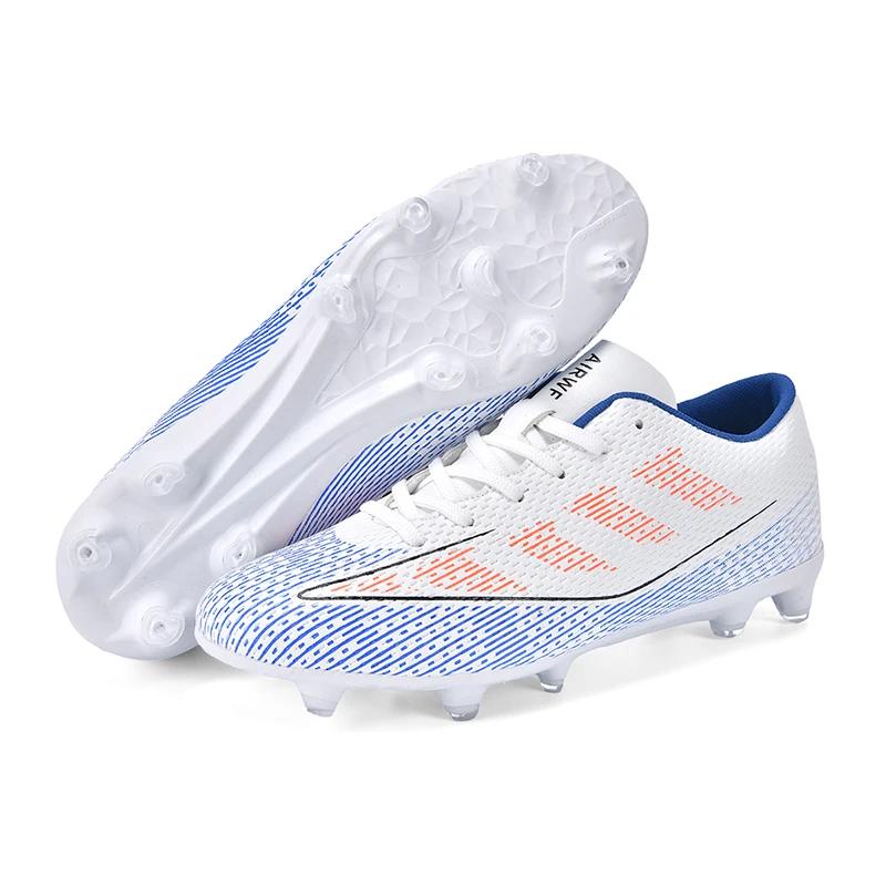 New Men's Soccer Shoes Non-Slip FG Top Quality Sneakers Cleats Training Football Boots Wholesale Drop Shipping Unisex Adult