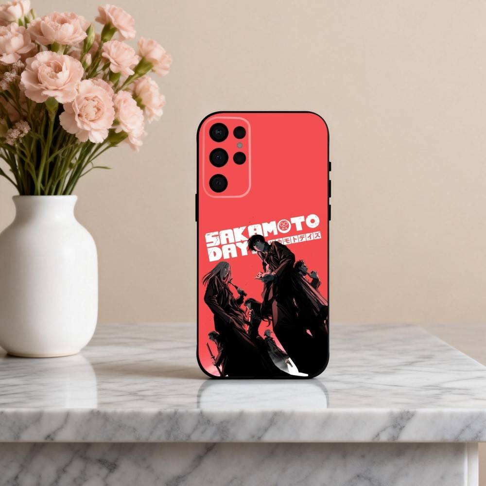 Чехол для телефона Anime S-Sakamoto-O D-Days для Samsung S25, S24, S21, S22, S23, S30, Ultra, S20, Plus, Другие Мягкий Черный Чехол