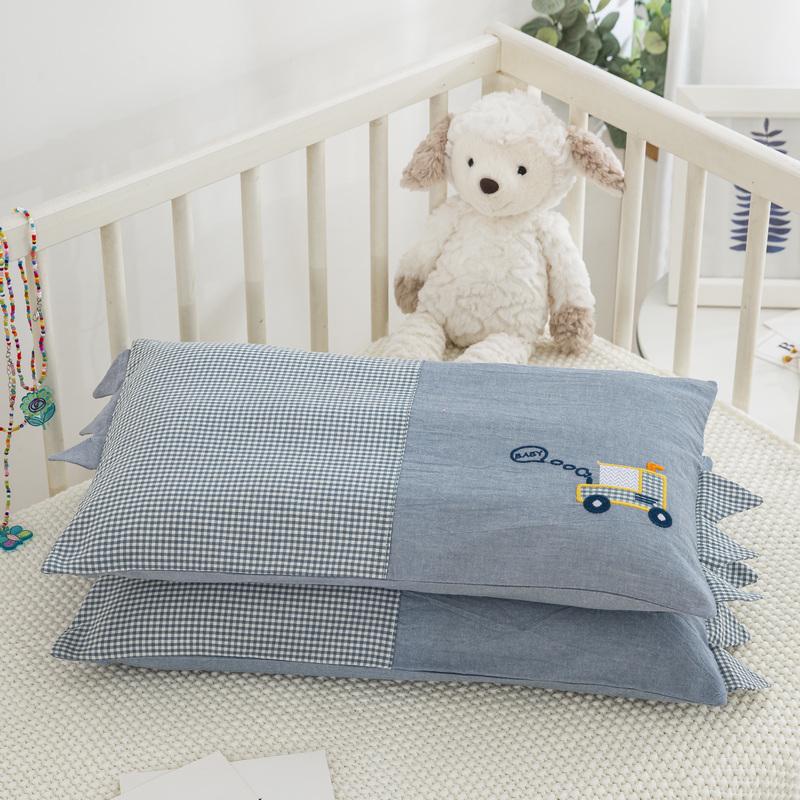 Наволочка детская из чистого хлопка, 30x50 см, с мультяшным рисунком, для подушки ребенка, детского сада и школьника.