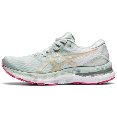 Кроссовки женские Gel Nimbus 23 Lichen Rock Champagne зеленые 1012A999-300