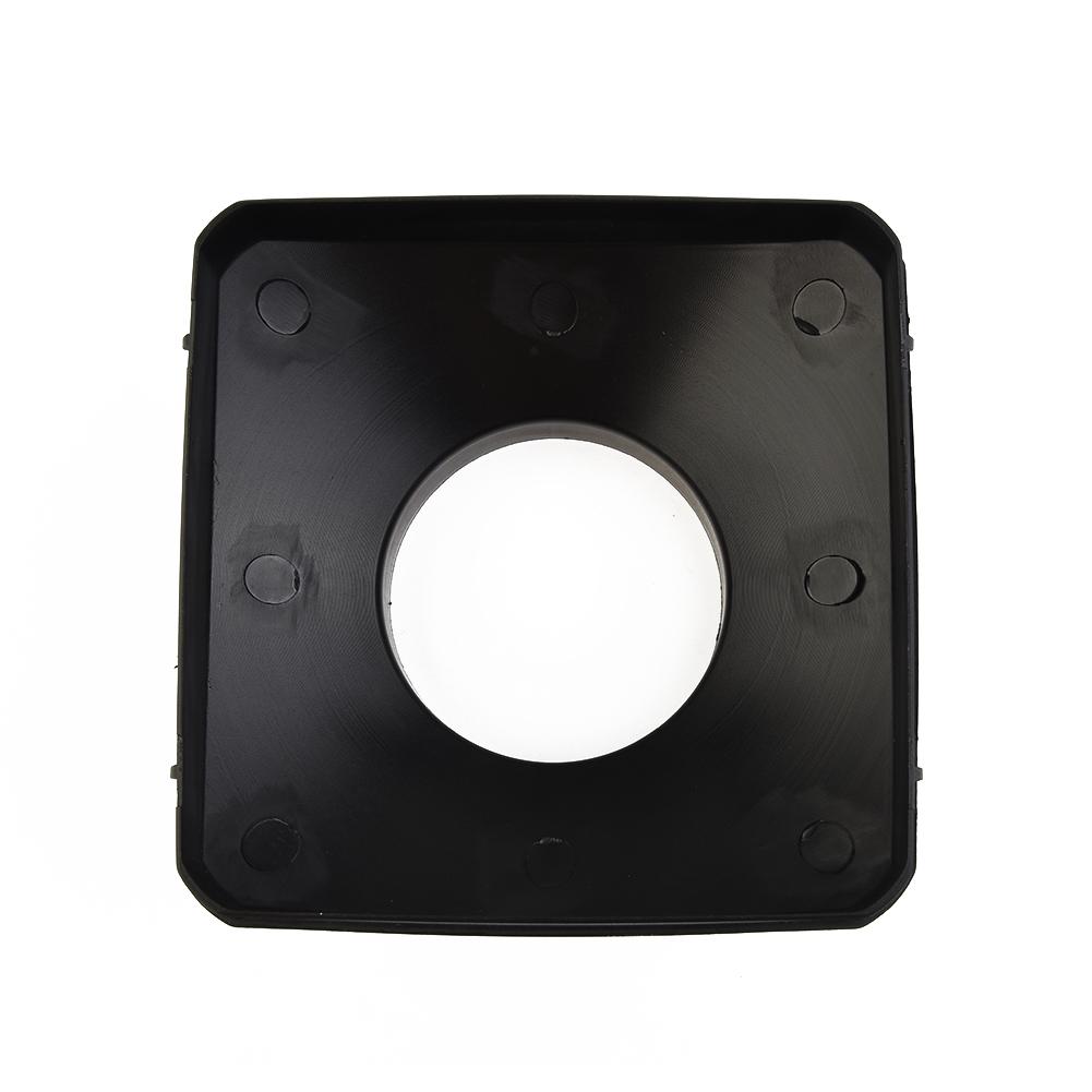 1x Black Single Hole Outlet 75mm Cover For Air Diesel Parking Heater Trucks Heater Single 1 Hole Vent Cover For Car Truck
