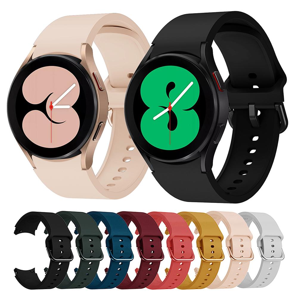 Ремешок для часов 20 мм силиконовый ремешок для Samsung Galaxy Watch 5/5 Pro Smart Watch ремешок для Galaxy Watch 4/4 Classic