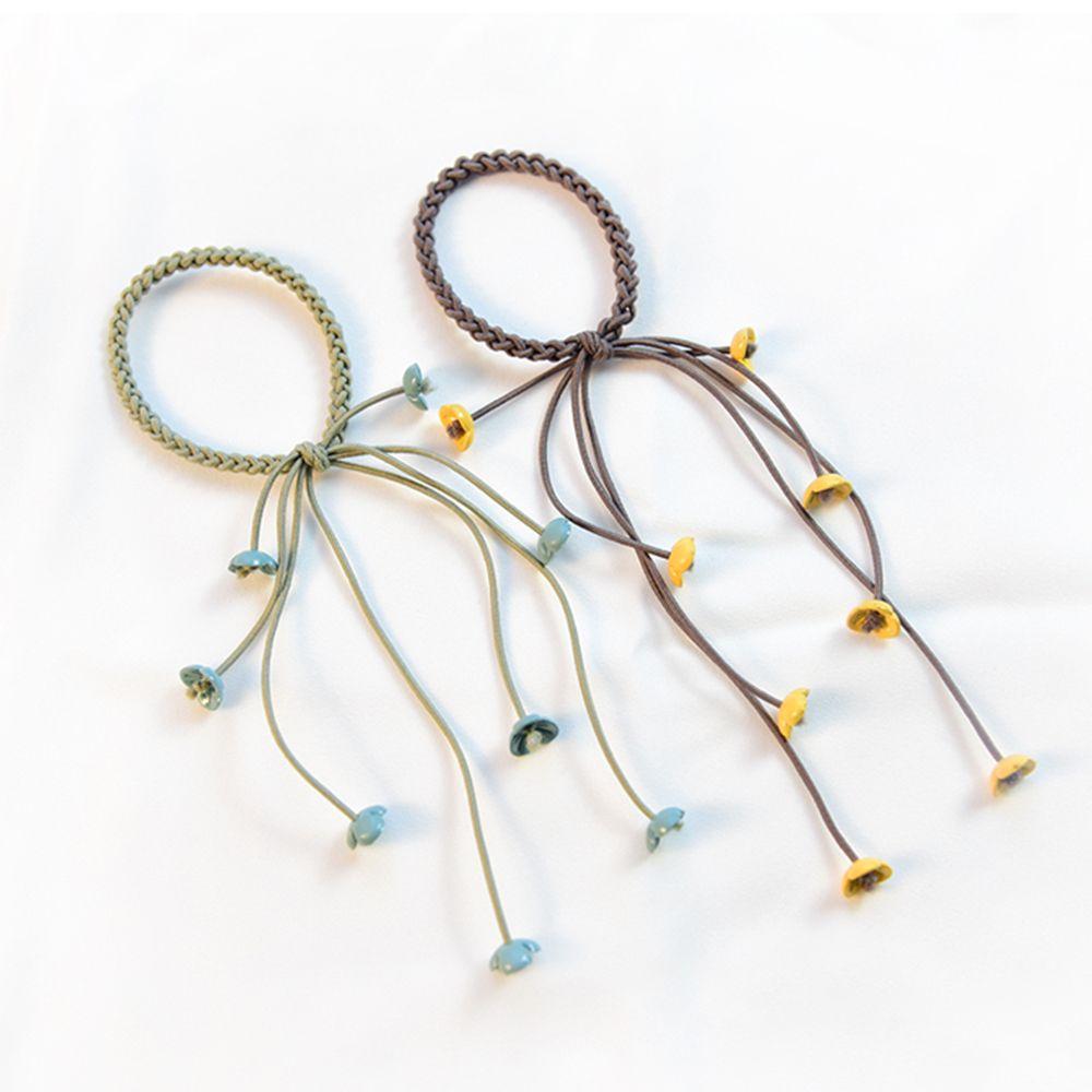 Hair Band Girls Flower Women Ribbon Fashion Hair Ropes Hair Ties Hair Accessories Rubber Band