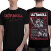 Футболка Ultrakill Летняя Видеоигровая Эстетика Футболки 100% Хлопок Модная Футболка Для Мужчин Короткий Рукав Свободные Футболки