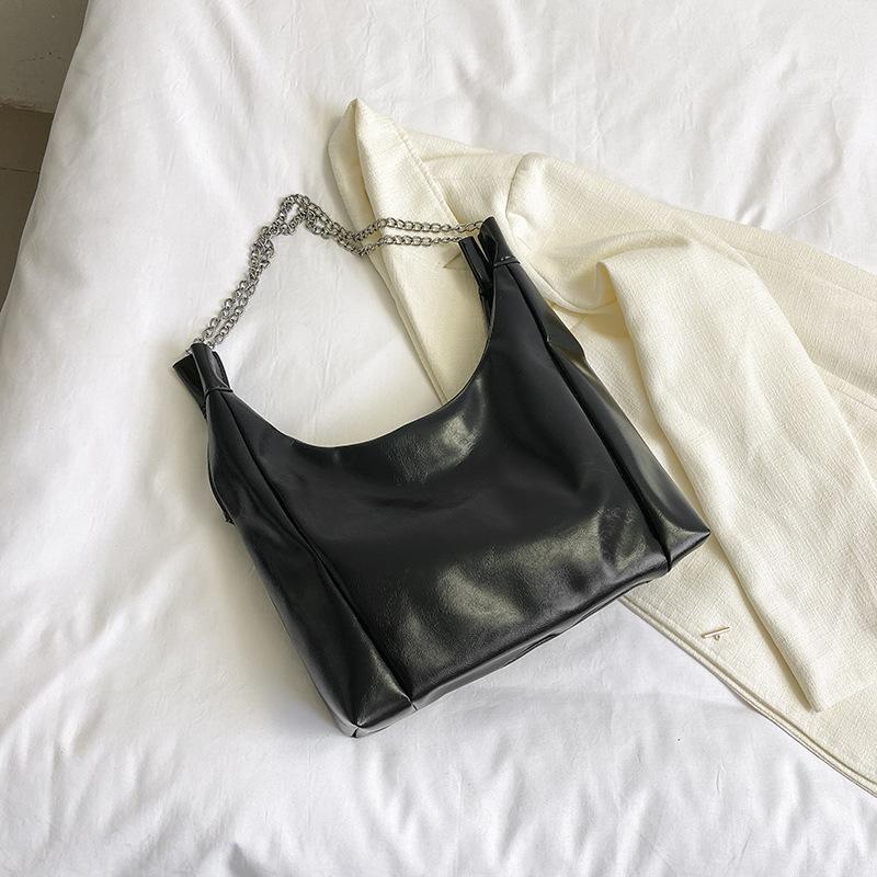 В этом году популярна сумка-тоут для отдыха и поездок на работу, женская летняя новая модная простая сумка через плечо большой вместимости 2024 года