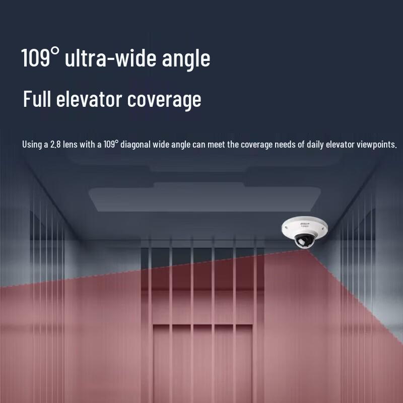 Dahua 4MP Fixed Dome Network Camera CN plug (adapter included)